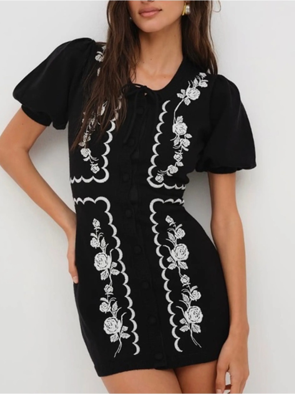 Josephina knit mini dress